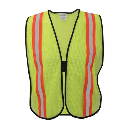 IRONWEAR Standard Polyester Safety Vest w/ 1/2" Reflective Tape 1265